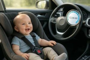 איך רכב ללא פיח תורם לבריאות התינוק